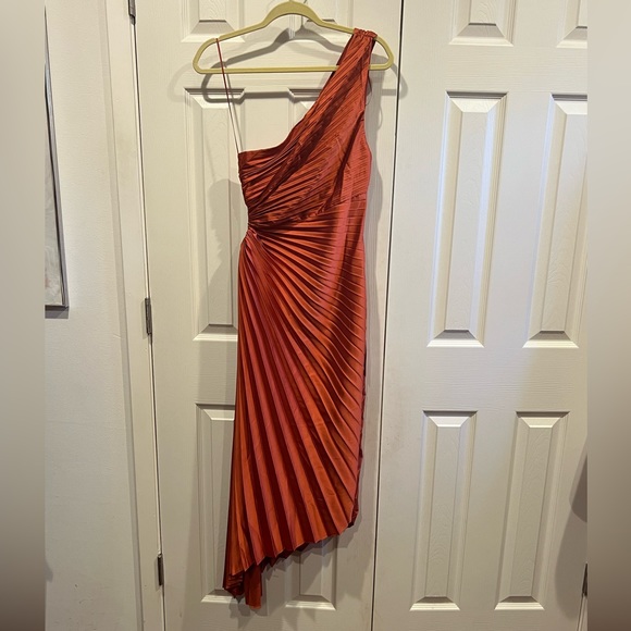 Dress Forum Dresses & Skirts - NWT- Dress forum asymmetrical orange formal